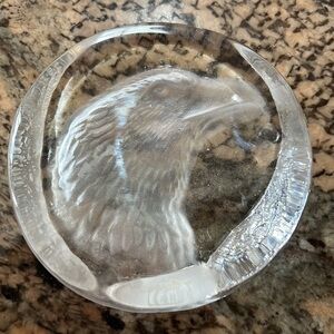 Crystal Eagle Paper Weight